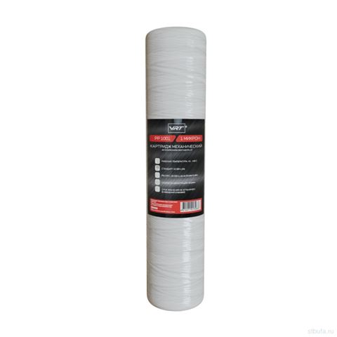 Картридж механический из полипропиленового шнура 10'' SL 1 мкм VRT(PP 1001VRT)