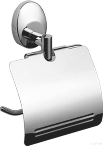 Бумагодержатель с крышкой LEDEME L3303, хром (1)