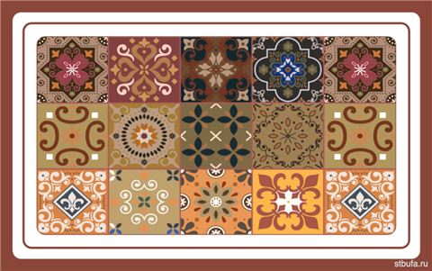 Коврик Dekorelle РЕЛАКС RT081-B, разм. 50x80см (диатомитовый)